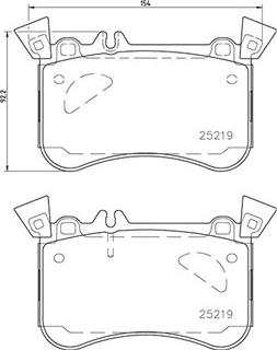 Magneti Marelli 363700450121 - Bremžu uzliku kompl., Disku bremzes www.autospares.lv