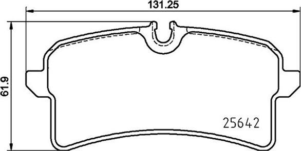 Valeo 670262 - Bremžu uzliku kompl., Disku bremzes www.autospares.lv