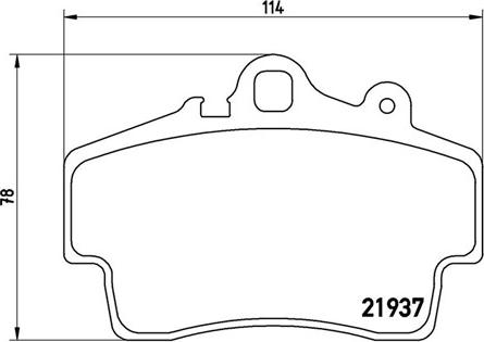 Magneti Marelli 363700465007 - Bremžu uzliku kompl., Disku bremzes www.autospares.lv