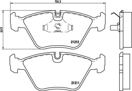 Magneti Marelli 363700461049 - Bremžu uzliku kompl., Disku bremzes www.autospares.lv