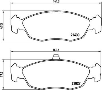 Magneti Marelli 363700461051 - Bremžu uzliku kompl., Disku bremzes www.autospares.lv