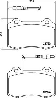 Magneti Marelli 363700461064 - Bremžu uzliku kompl., Disku bremzes www.autospares.lv