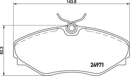 Magneti Marelli 363700468055 - Bremžu uzliku kompl., Disku bremzes autospares.lv