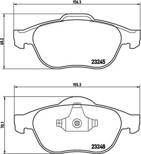 Magneti Marelli 363700468032 - Bremžu uzliku kompl., Disku bremzes autospares.lv