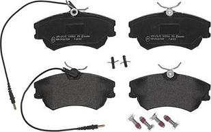 Magneti Marelli 363700468023 - Brake Pad Set, disc brake www.autospares.lv