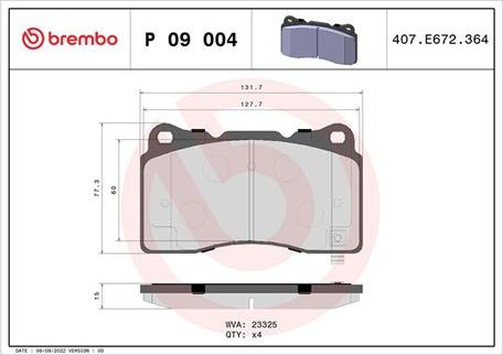 Magneti Marelli 363700409004 - Bremžu uzliku kompl., Disku bremzes www.autospares.lv