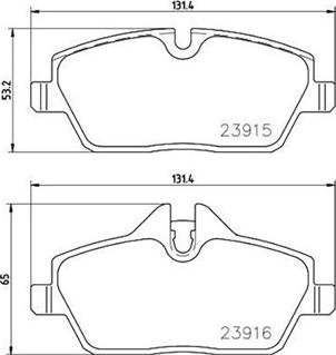 Magneti Marelli 363700406091 - Bremžu uzliku kompl., Disku bremzes www.autospares.lv