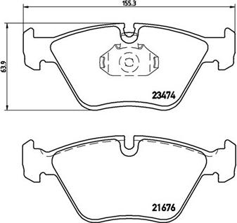 Magneti Marelli 363700406042 - Bremžu uzliku kompl., Disku bremzes www.autospares.lv