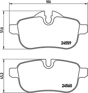 Magneti Marelli 363700406062 - Bremžu uzliku kompl., Disku bremzes www.autospares.lv