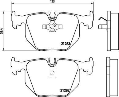 Magneti Marelli 363700406016 - Brake Pad Set, disc brake www.autospares.lv