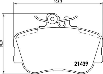 Magneti Marelli 363700406017 - Bremžu uzliku kompl., Disku bremzes www.autospares.lv