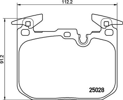 Magneti Marelli 363700406088 - Bremžu uzliku kompl., Disku bremzes www.autospares.lv