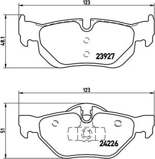 Magneti Marelli 363700406038 - Bremžu uzliku kompl., Disku bremzes autospares.lv