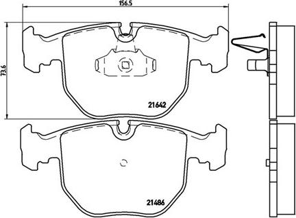 Magneti Marelli 363700406021 - Bremžu uzliku kompl., Disku bremzes www.autospares.lv