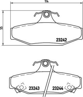 Magneti Marelli 363700415004 - Тормозные колодки, дисковые, комплект www.autospares.lv