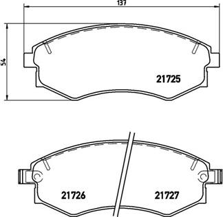 Magneti Marelli 363700415011 - Bremžu uzliku kompl., Disku bremzes autospares.lv