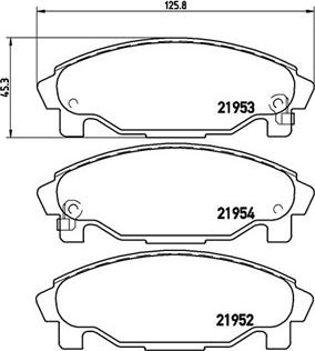 Magneti Marelli 363700416007 - Bremžu uzliku kompl., Disku bremzes www.autospares.lv