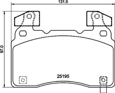 Magneti Marelli 363700410064 - Bremžu uzliku kompl., Disku bremzes www.autospares.lv