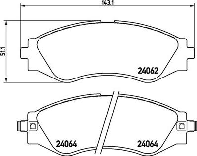 Magneti Marelli 363700410006 - Bremžu uzliku kompl., Disku bremzes autospares.lv