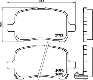 Ruville D10287932 - Bremžu uzliku kompl., Disku bremzes www.autospares.lv