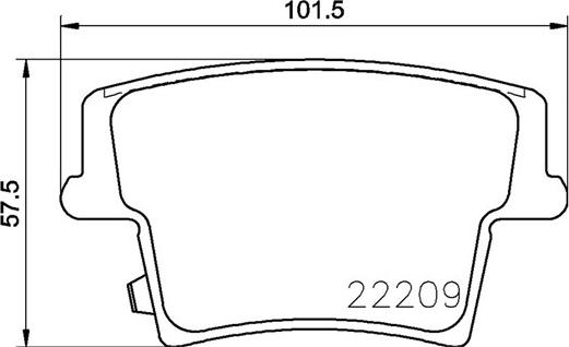 Brembo P11044N - Bremžu uzliku kompl., Disku bremzes www.autospares.lv