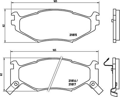 Magneti Marelli 363700411007 - Bremžu uzliku kompl., Disku bremzes www.autospares.lv