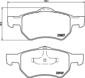 Magneti Marelli 363700411013 - Bremžu uzliku kompl., Disku bremzes www.autospares.lv