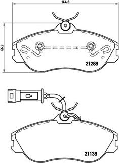 Magneti Marelli 363700485018 - Bremžu uzliku kompl., Disku bremzes www.autospares.lv