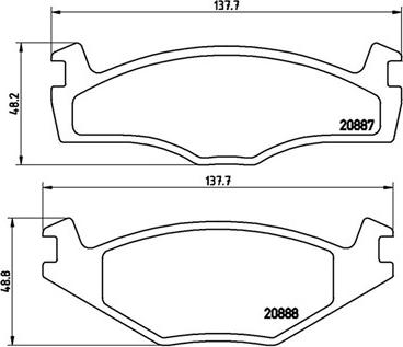 Magneti Marelli 363700485012 - Тормозные колодки, дисковые, комплект www.autospares.lv