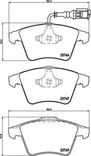 Magneti Marelli 363700485082 - Тормозные колодки, дисковые, комплект www.autospares.lv