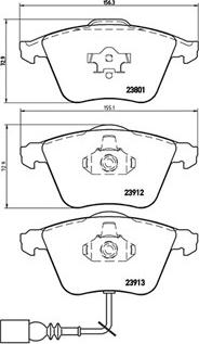 Magneti Marelli 363700485079 - Bremžu uzliku kompl., Disku bremzes www.autospares.lv