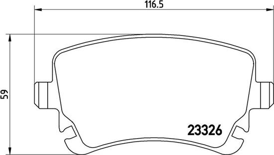 Magneti Marelli 363700485076 - Тормозные колодки, дисковые, комплект www.autospares.lv