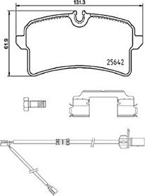 FTE 9005565 - Bremžu uzliku kompl., Disku bremzes www.autospares.lv