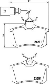 Protechnic PRP1376 - Bremžu uzliku kompl., Disku bremzes www.autospares.lv