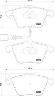 Magneti Marelli 363700485129 - Bremžu uzliku kompl., Disku bremzes autospares.lv