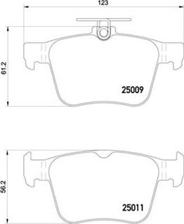 Magneti Marelli 363700485124 - Тормозные колодки, дисковые, комплект www.autospares.lv