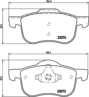 Magneti Marelli 363700486016 - Bremžu uzliku kompl., Disku bremzes www.autospares.lv