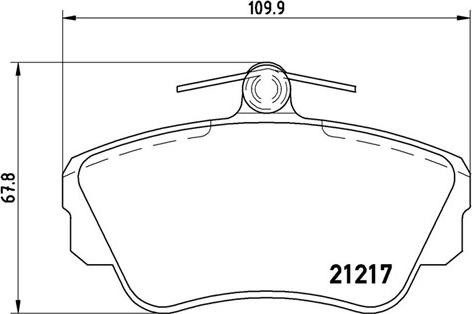 Magneti Marelli 363700486010 - Bremžu uzliku kompl., Disku bremzes www.autospares.lv