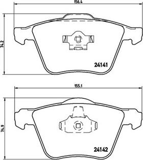 Magneti Marelli 363700486018 - Bremžu uzliku kompl., Disku bremzes www.autospares.lv