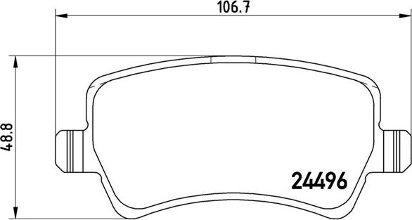 Magneti Marelli 363700486021 - Bremžu uzliku kompl., Disku bremzes autospares.lv