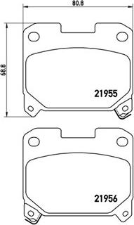 Magneti Marelli 363700483091 - Bremžu uzliku kompl., Disku bremzes www.autospares.lv