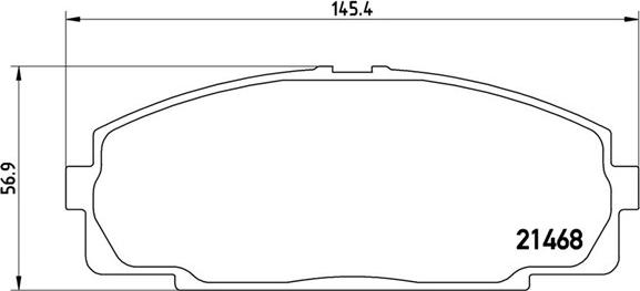 Magneti Marelli 363700483092 - Bremžu uzliku kompl., Disku bremzes autospares.lv