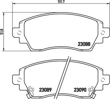 Magneti Marelli 363700483042 - Тормозные колодки, дисковые, комплект www.autospares.lv