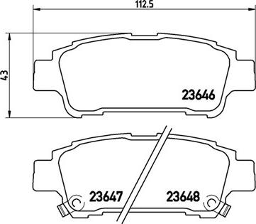 Magneti Marelli 363700483056 - Bremžu uzliku kompl., Disku bremzes autospares.lv