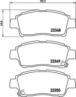 Magneti Marelli 363700483050 - Bremžu uzliku kompl., Disku bremzes autospares.lv