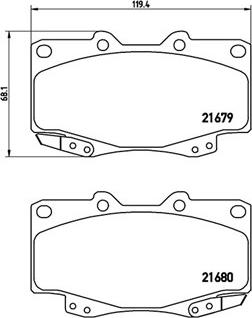 Magneti Marelli 363700483069 - Bremžu uzliku kompl., Disku bremzes autospares.lv