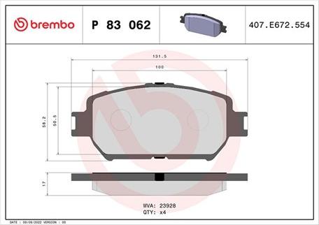 Magneti Marelli 363700483062 - Тормозные колодки, дисковые, комплект www.autospares.lv