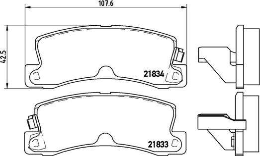 Magneti Marelli 363700483015 - Brake Pad Set, disc brake www.autospares.lv