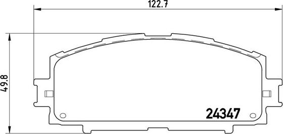 Magneti Marelli 363700483086 - Bremžu uzliku kompl., Disku bremzes autospares.lv