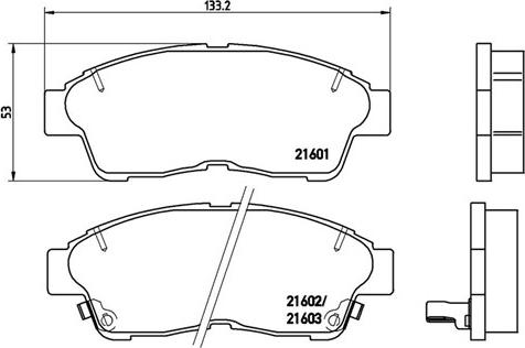 Magneti Marelli 363700483034 - Тормозные колодки, дисковые, комплект www.autospares.lv